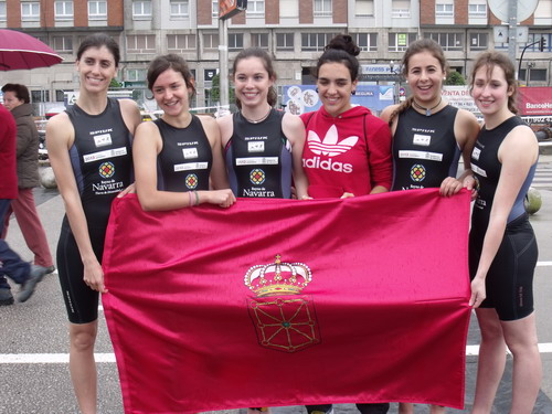 Decimoquinto puesto de la Selecci&oacute;n Navarra en el Cto. de Espa&ntilde;a de Triatl&oacute;n por CCAA